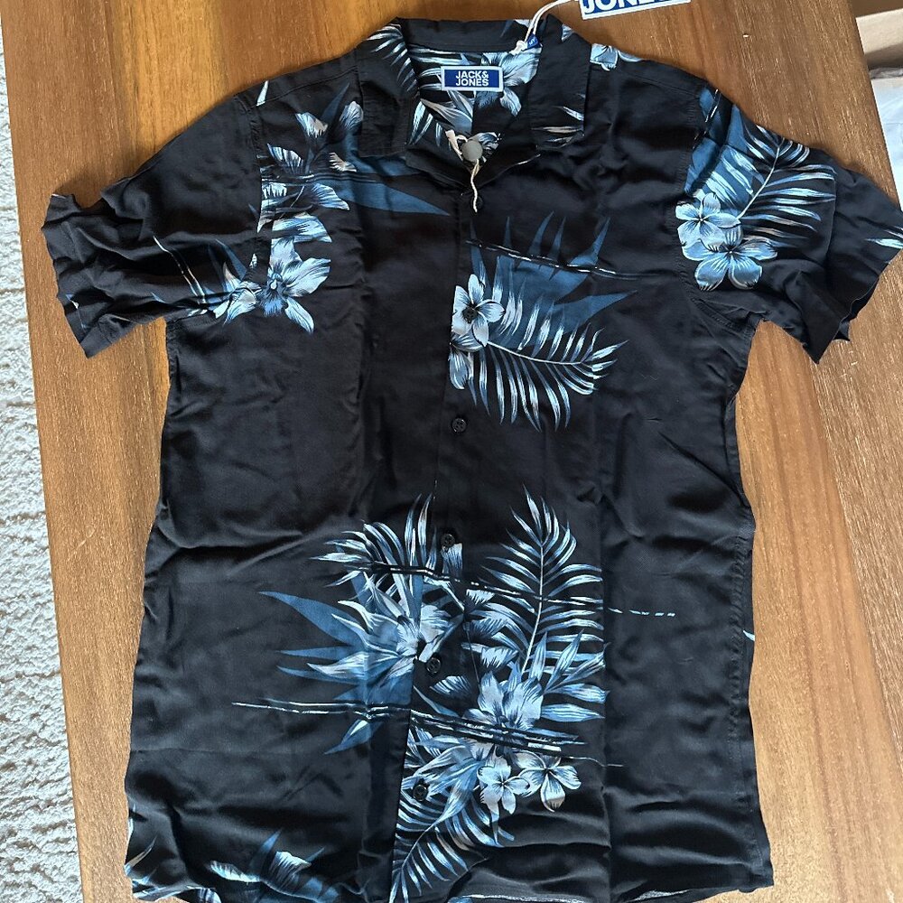 Jack & Jones Boys Short Sleeve Button Down